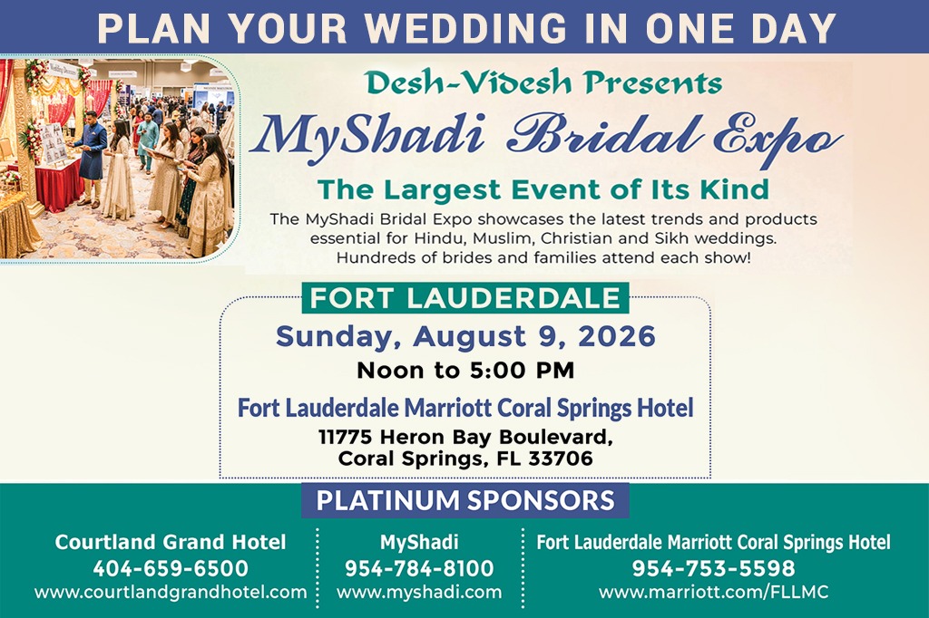 Plan your wedding in one Day at MyShadi Bridal Expo 2026 in Atlanta