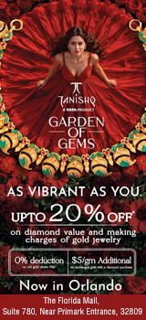 TANISHQ GARDEN OF GEMS TANISHQ GARDEN OF GEMS
