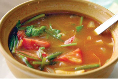 HOT AND SOUR SOUP 