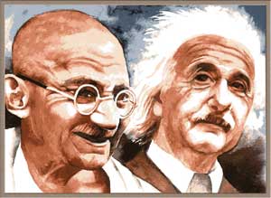 Einstein’s Admiration for Mahatma Gandhi