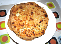 Corn and Cauliflower Roti