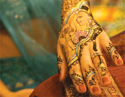 The winner of the 2012 South Florida Mehndi Competition