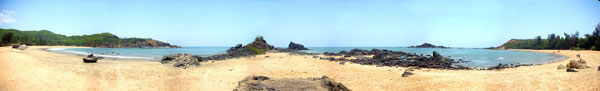 Om beach at Gokarna