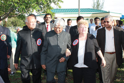 Dr. A.P.J. Abdul Kalam with The Mayor of the Town of Davie