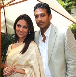 LARA DUTTA AND MAHESH BHUPATHI