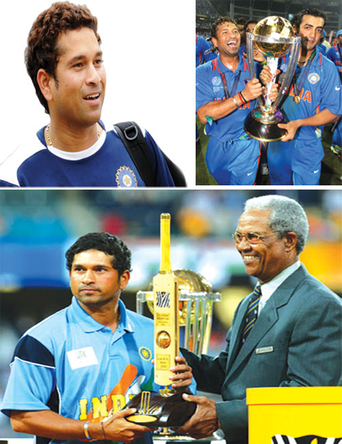 Sachin man of the match