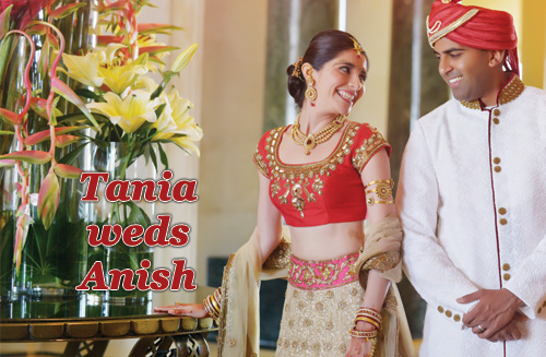 Tania weds Anish