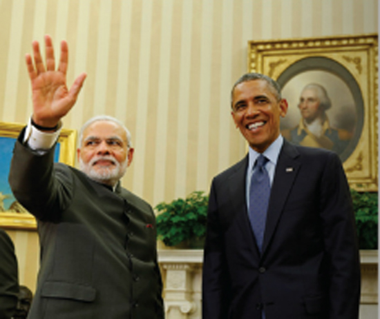 Narendra Modi and Barack Obama