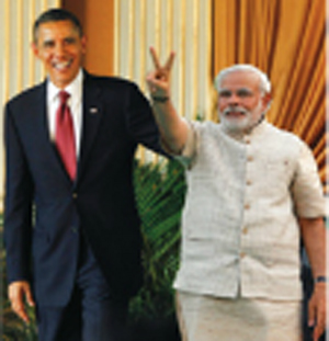 Narendra Modi and Barack Obama