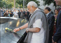 PM Narendra Modi Visits Ground Zero