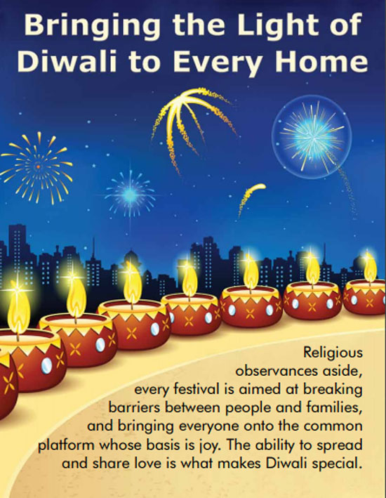 Bringing the Light of Diwali to Every Home