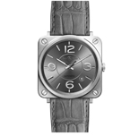 Bell & Ross BR S Officer Ruthenium 