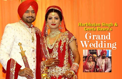 Harbhajan Singh & Geeta Basra’s Grand Wedding