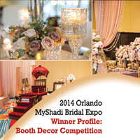 2014 Orlando MyShadi Bridal Expo Winner Profile: Booth Decor Competition