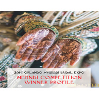 2014 Orlando MyShadi Bridal Expo Mehndi Competition Winner Profile