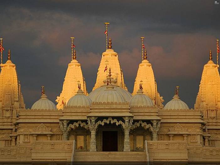 The Swaminarayan Mandir in Atlanta