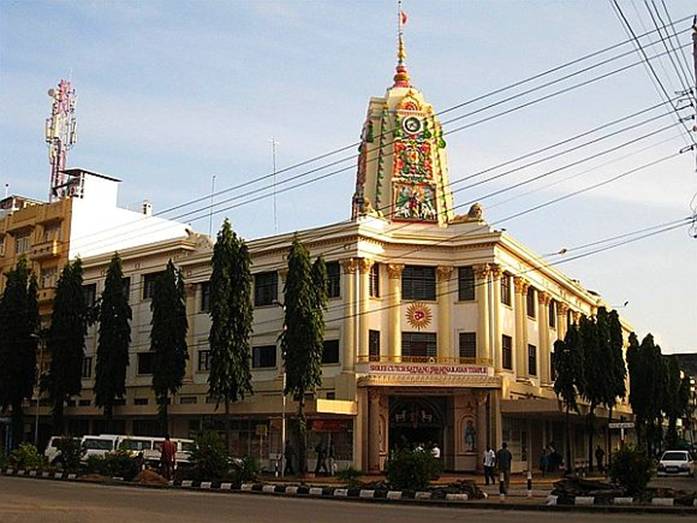 The Swaminarayan Temple in Mombasa