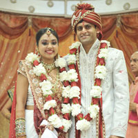 Ankita weds Dhimant