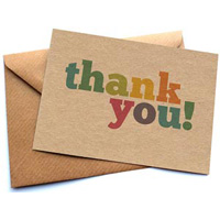 How to: Word Thank You Notes