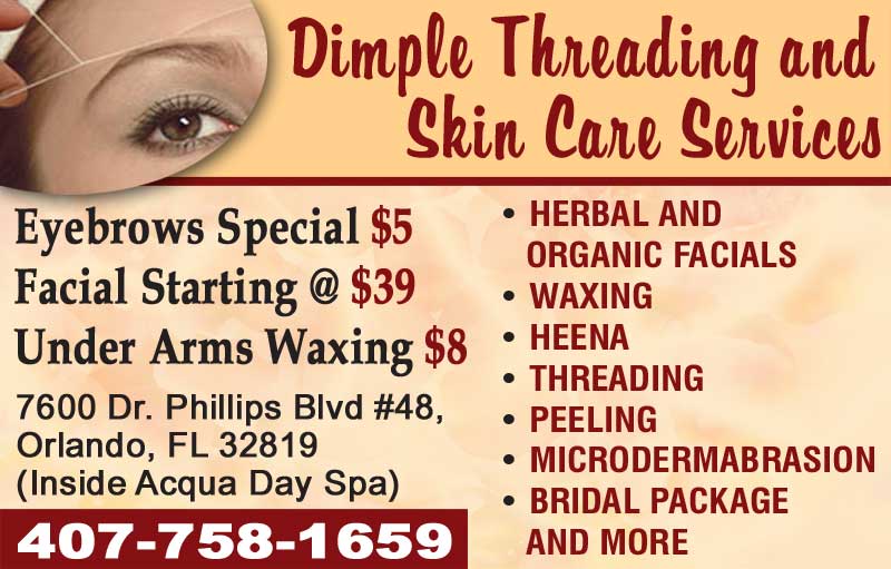 Dimple Threading & Skin Care Service