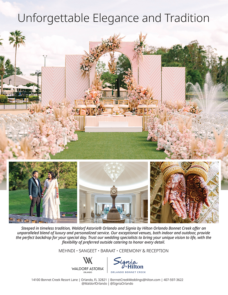 Waldorf Astoria Orlando and Hilton Orlando Bonet Crek