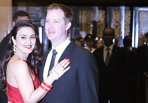 Preity Zinta and Gene Goodenough