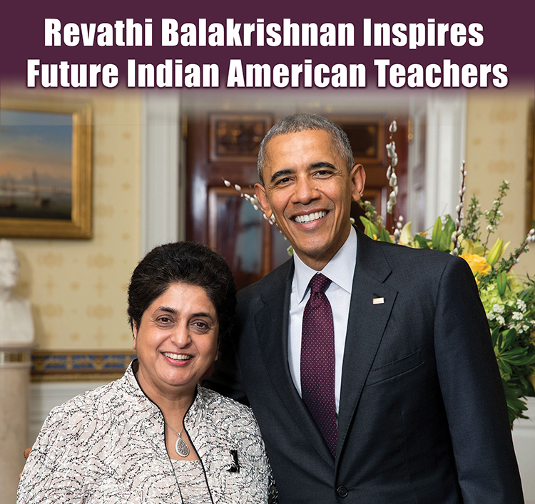 Revathi Balakrishnan Inspires Future Indian American Teachers