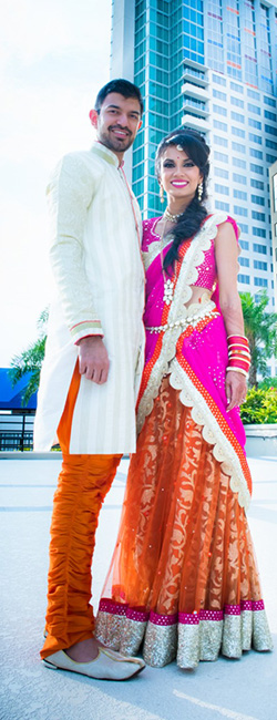 Ritisha and Abhishek 