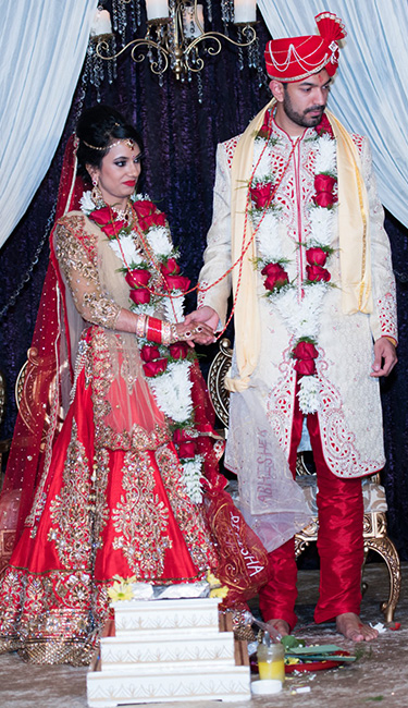 Ritisha weds Abhishek
