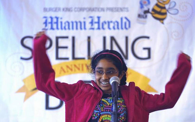Miami-Dade County Spelling Bee Champ!