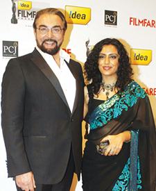 Kabir Bedi and Parveen Dusanj