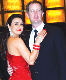 Preity Zinta and Gene Goodenough