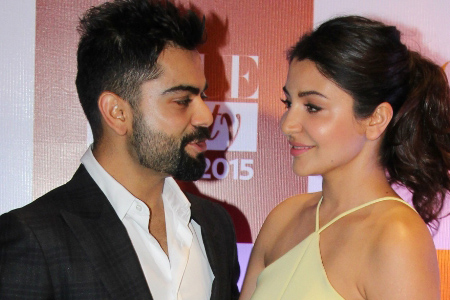 Anushka Sharma and Virat Kohli