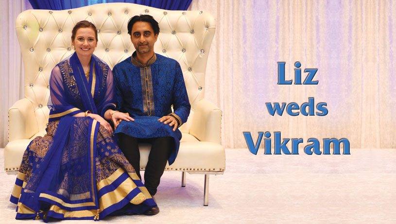 Liz weds Vikram