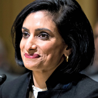 Seema Verma, Administrator of the Centers for Medicare and Medicaid Services nominee