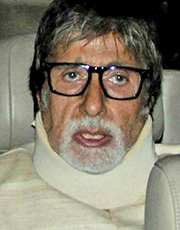 Amitabh Bachchan suffering from badly injured neck