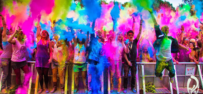 Holi is also celebrated with great pomp and show in Trinidad and Guyana given the large Indian population on the twin islands