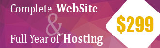 Complete Website With Hosting