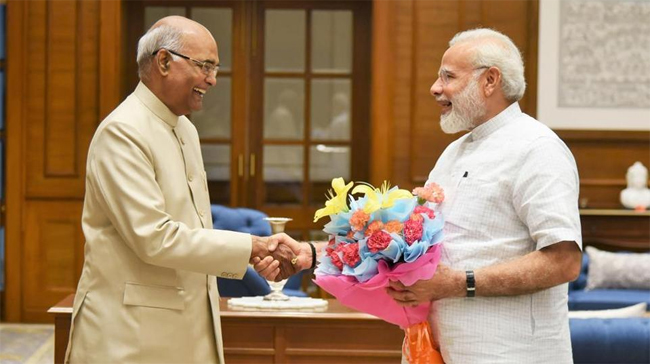 Ram Nath Kovind elected as the 14th President of India