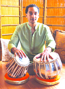 Rajesh Bhandari first discovered the lyrical beauty of Indian classical music at a young age on a trip to Delhi, India.