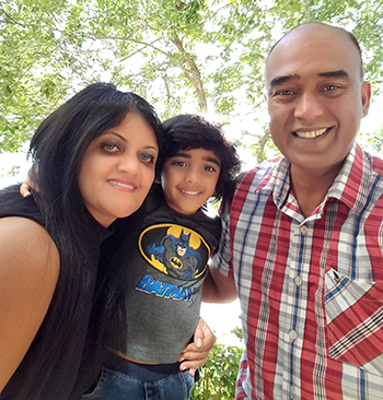 Kurian lives with his wife, Julie, and their son in South Florida.