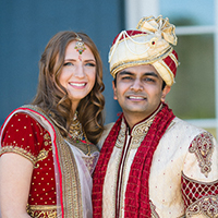 Dishant Dalal weds Sara Gromoll