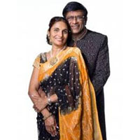 Dr Kiran Patel and Pallavi Patel