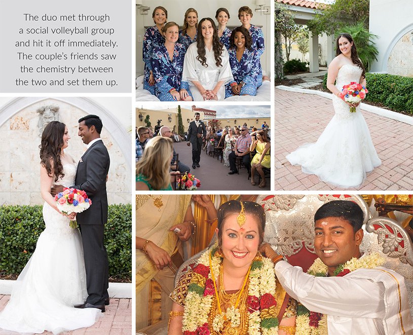 Wedding and Reception Ceremony of Jessica and Vinoth