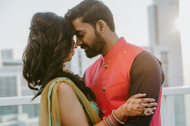 Indian Bride and Groom Pre-Wedding Photo Session