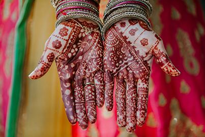 Indian Bridal Mahendi Art
