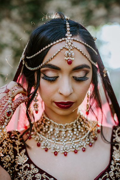 Outdoor Themed Indian Bride's Photo Session