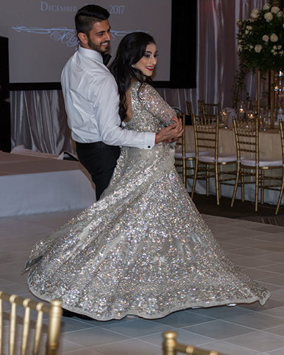 Indian Wedding Couple Dance