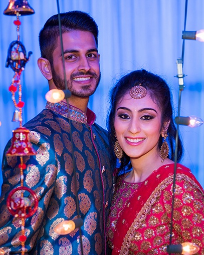 Gorgeous Indian Couple Potrait