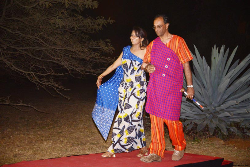 Indian Bride and Groom ready for Pre-wedding event Koroga night 